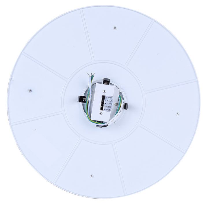Canarm Canada - DL-12F-25WS-WH-C - LED Flush Mount - Luna - White