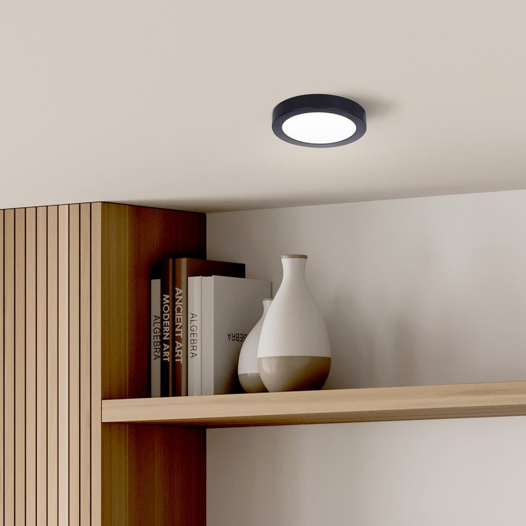 Canarm Canada - DL-5F-10S-BK-C - LED Disc Light - Led Disk Light - Matte Black