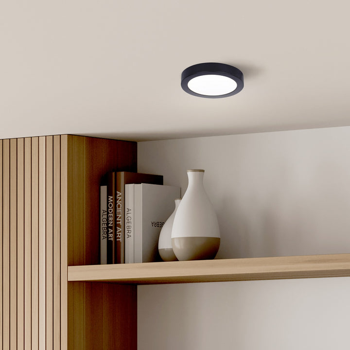 Canarm Canada - DL-5F-10S-BK-C - LED Disc Light - Led Disk Light - Matte Black
