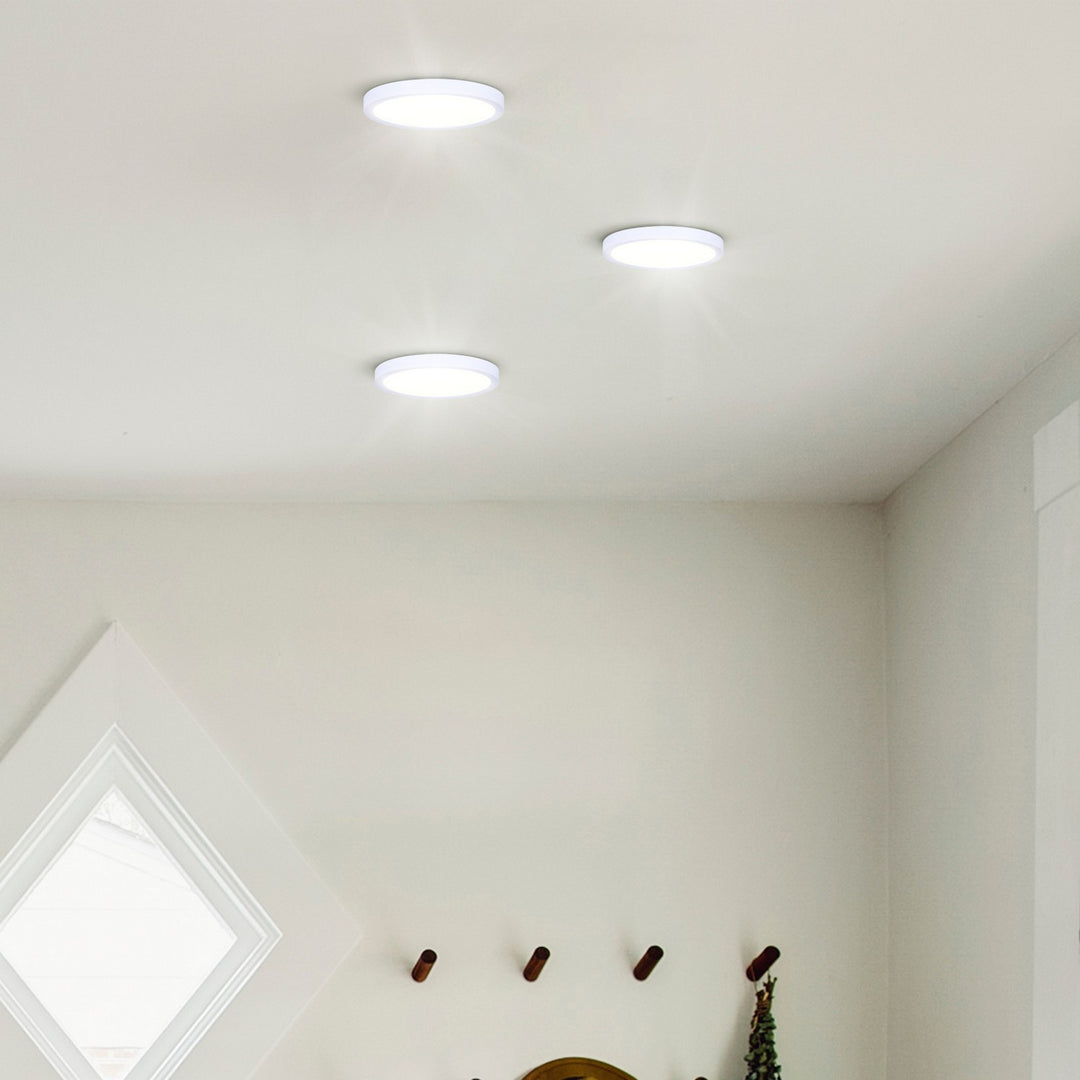 Canarm Canada - DL-5F-10S-WH-C - LED Disc Light - Led Disk Light - Black With Pvc Lens