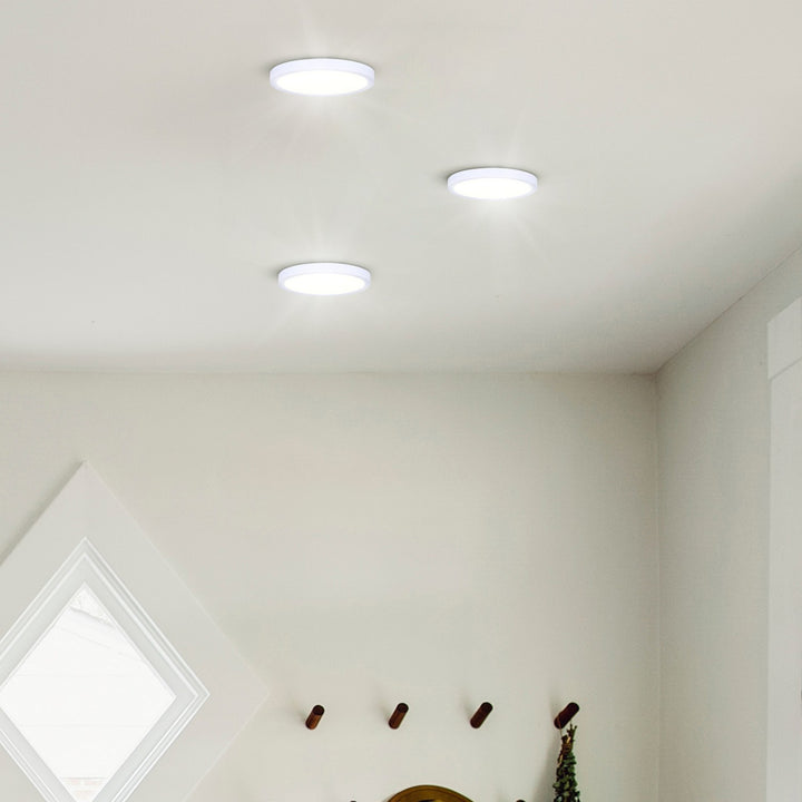 Canarm Canada - DL-5F-10S-WH-C - LED Disc Light - Led Disk Light - Black With Pvc Lens