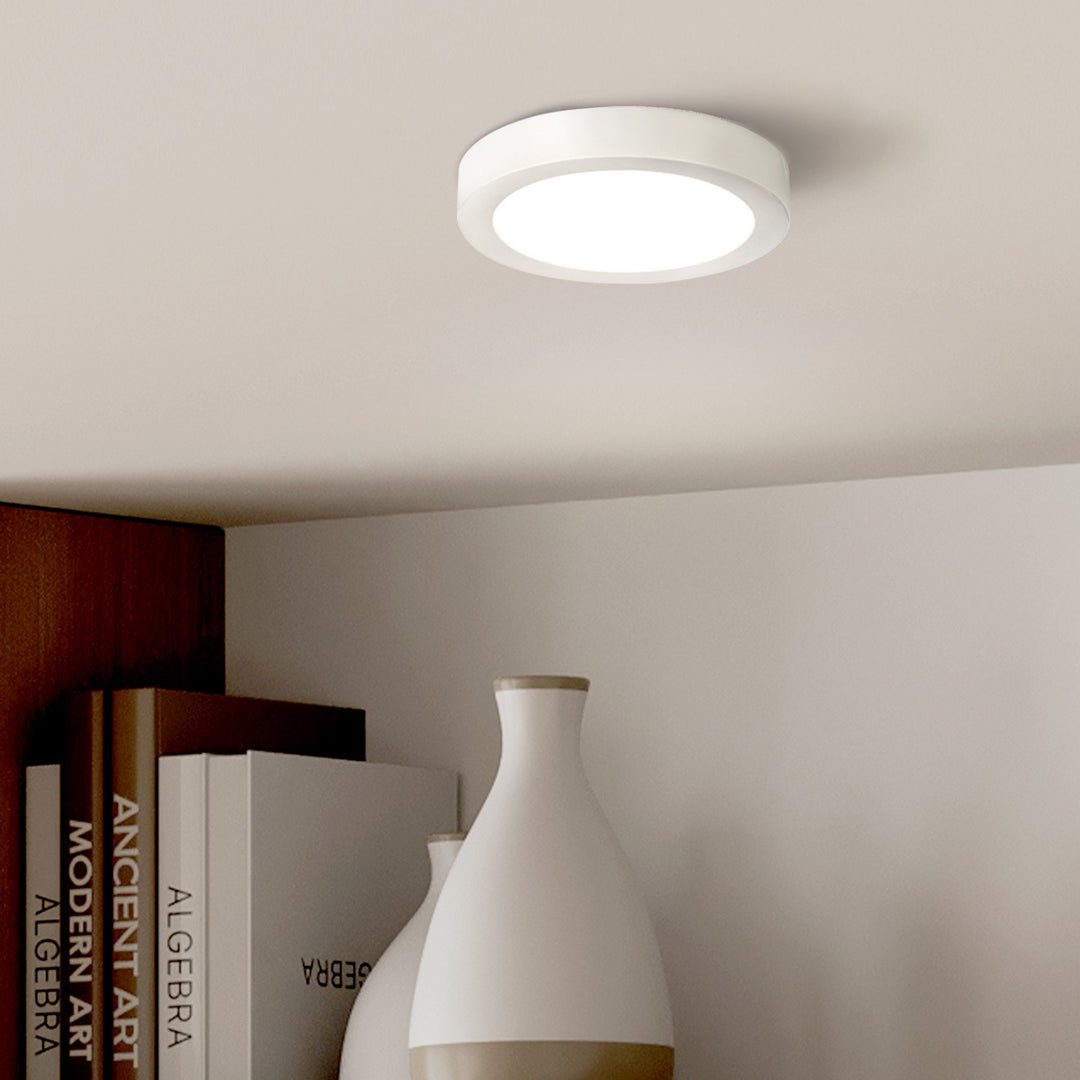 Canarm Canada - DL-5F-10S-WH-C - LED Disc Light - Led Disk Light - Black With Pvc Lens