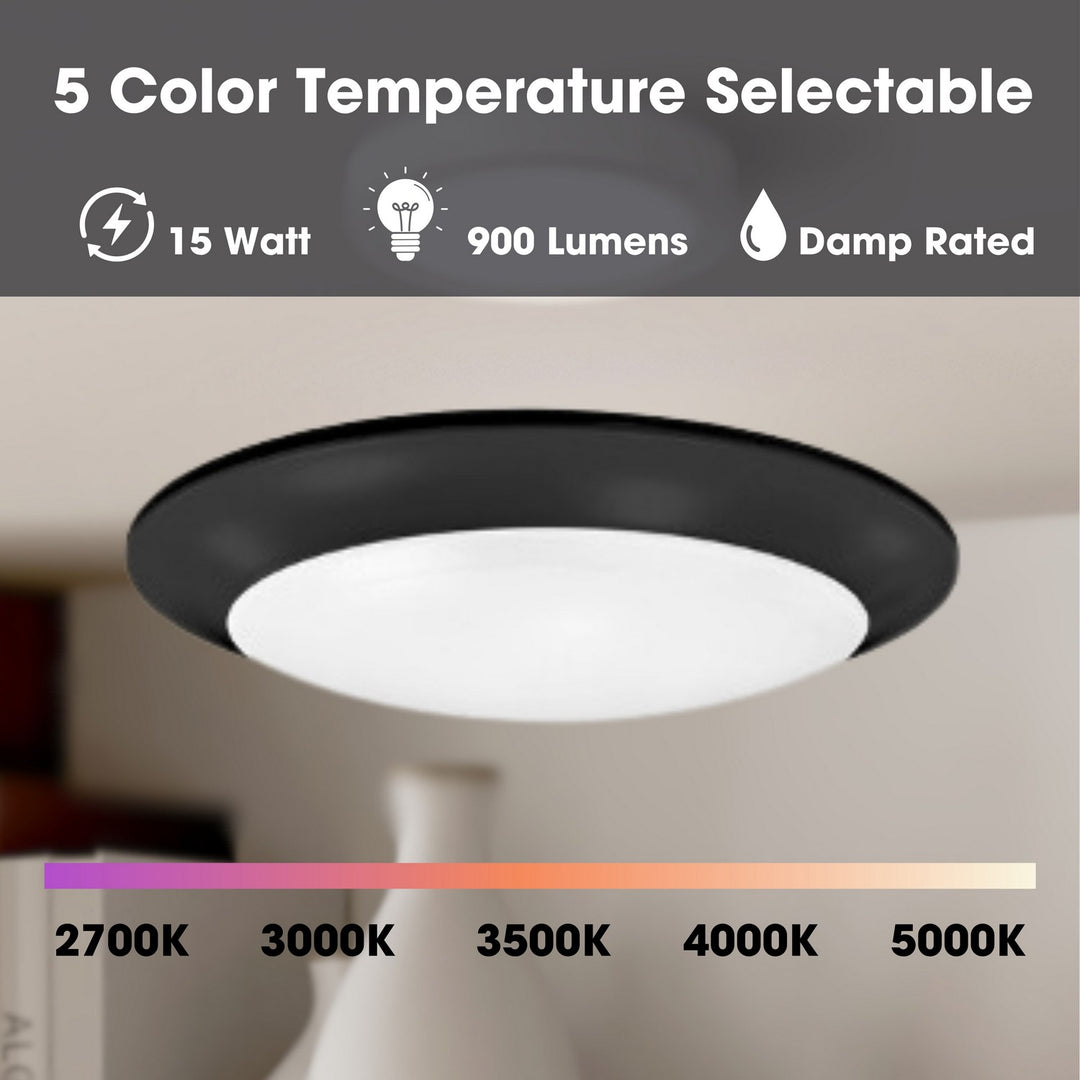 Canarm Canada - DL6151BK - LED Disk Light - Led Disk Light - Black