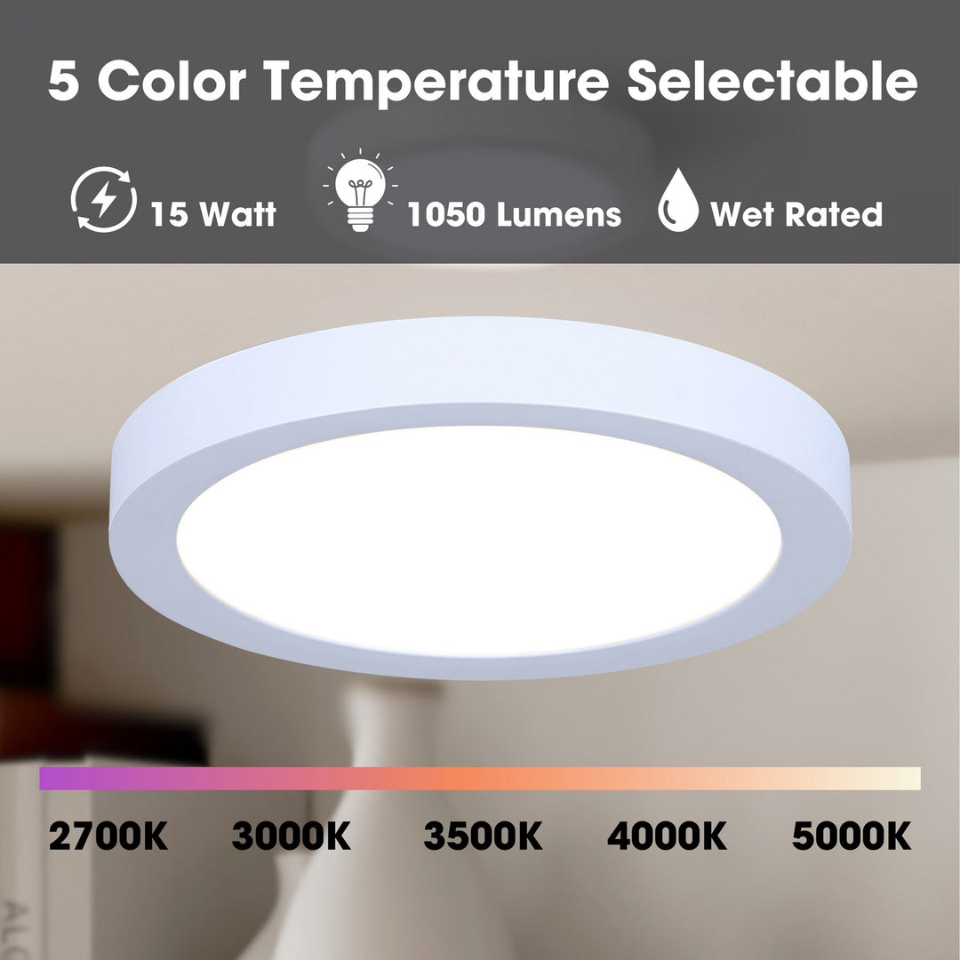 Canarm Canada - DL-7F-15S-WH-C - LED Disc Light - Led Disk Light - White