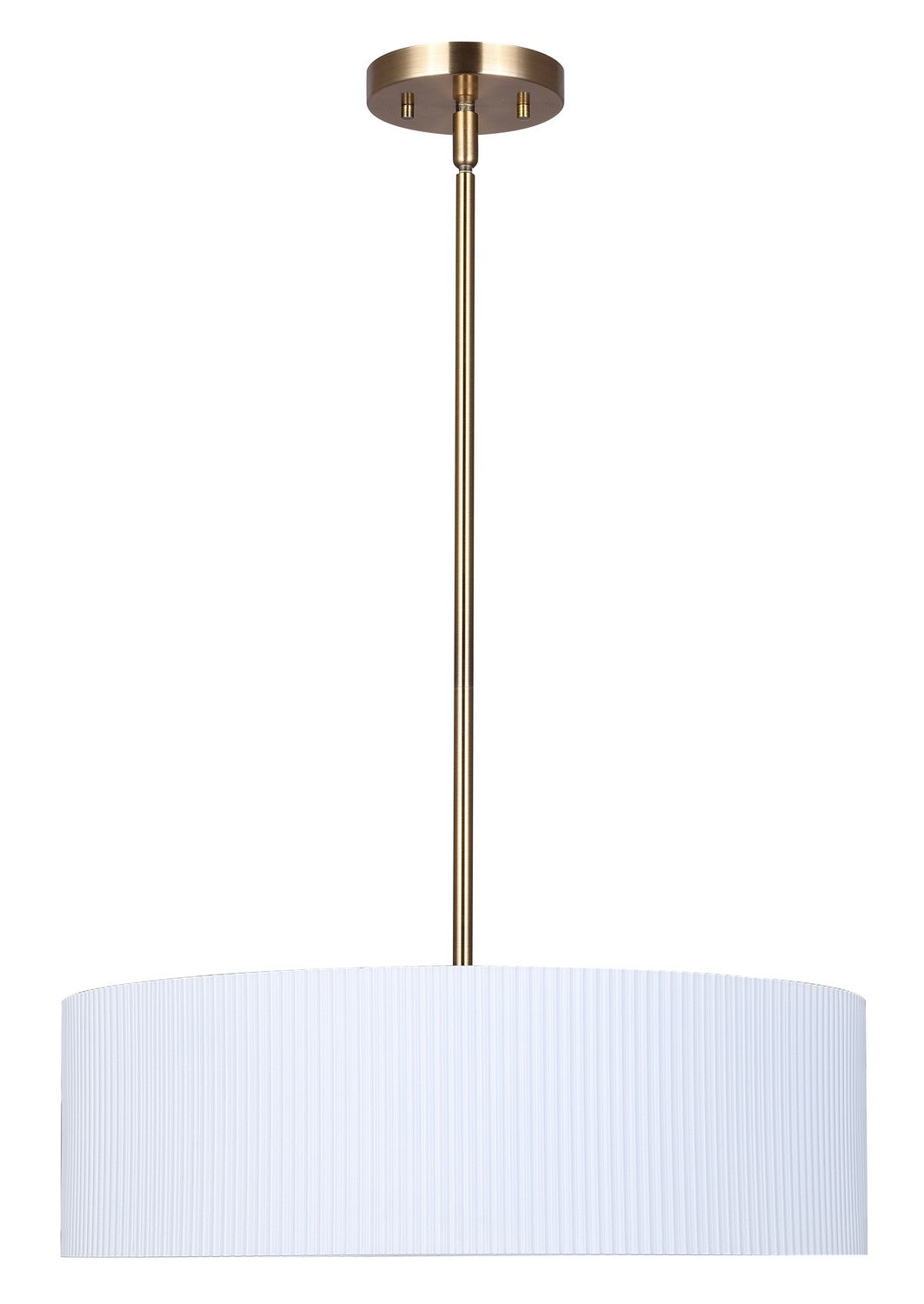 Canarm Canada - ICH1119A03WHG17 - Three Light Chandelier - Rexton - Matte White And Gold