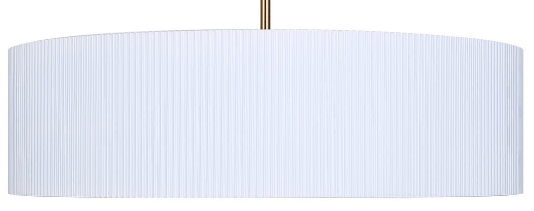 Canarm Canada - ICH1119A03WHG22 - Three Light Chandelier - Rexton - Matte White And Gold