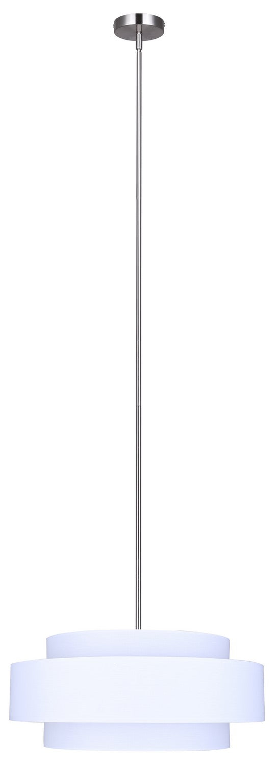 Canarm Canada - ICH1148A03BN22 - Three Light Chandelier - Landra - Brushed Nickel