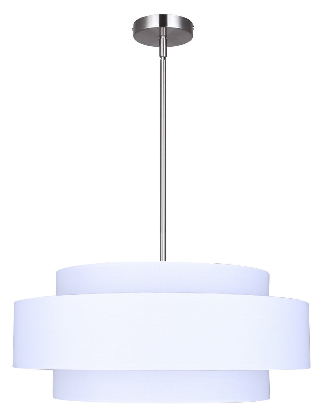 Canarm Canada - ICH1148A03BN22 - Three Light Chandelier - Landra - Brushed Nickel