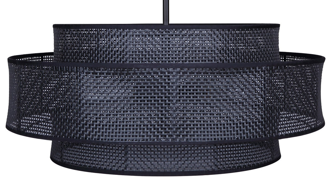 Canarm Canada - ICH1149A03BK22 - Three Light Chandelier - Bellamy - Black