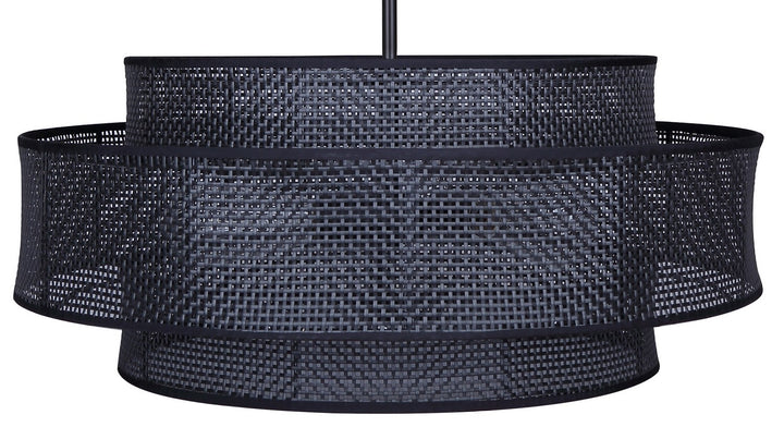 Canarm Canada - ICH1149A03BK22 - Three Light Chandelier - Bellamy - Black