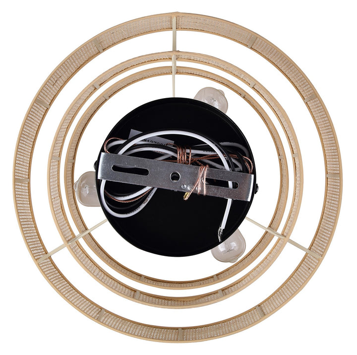 Canarm Canada - ICH1149A03NBK22 - Three Light Chandelier - Bellamy - Black