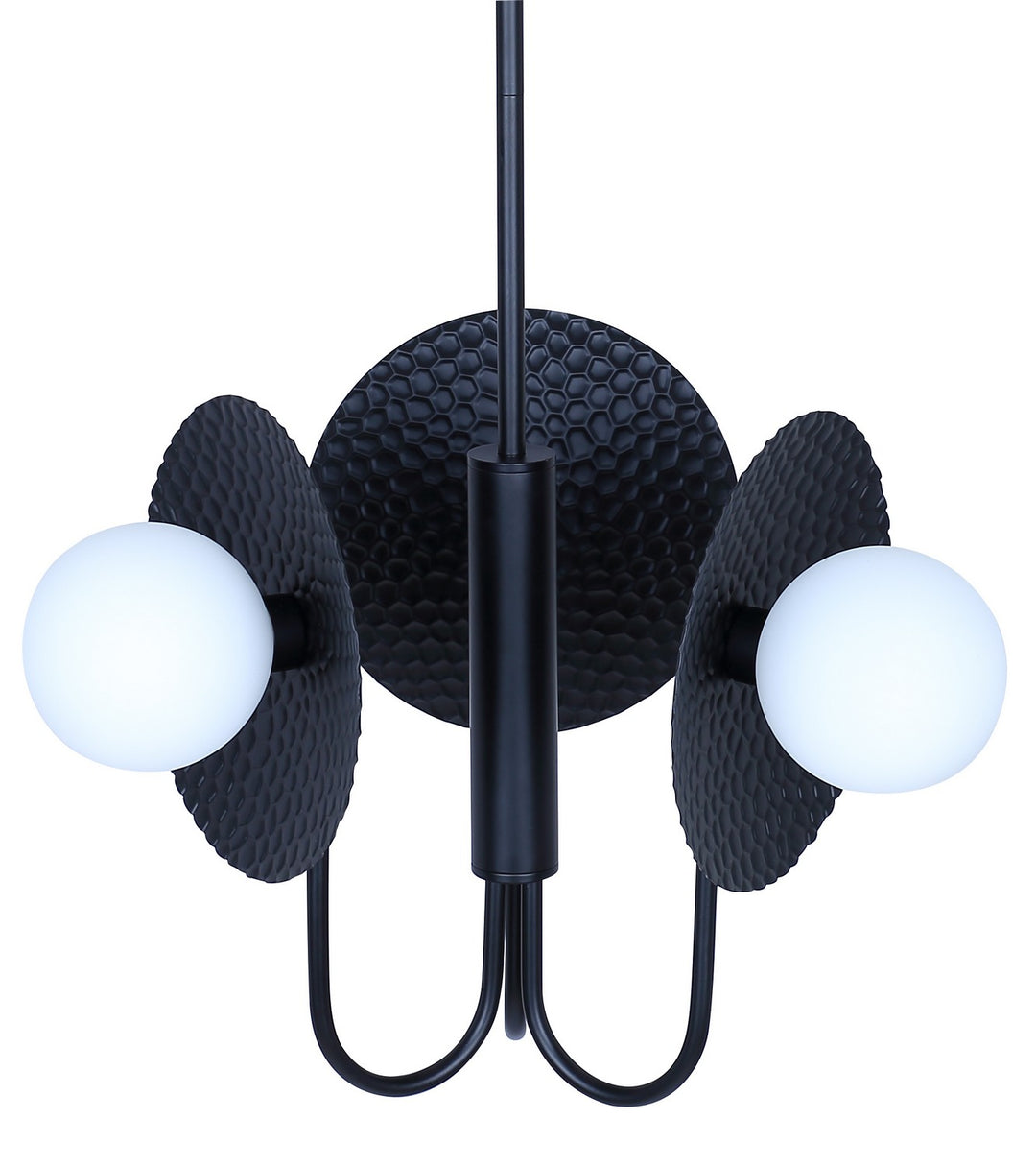 Canarm Canada - ICH1209A03BK9 - Three Light Chandelier - Mierka - Black