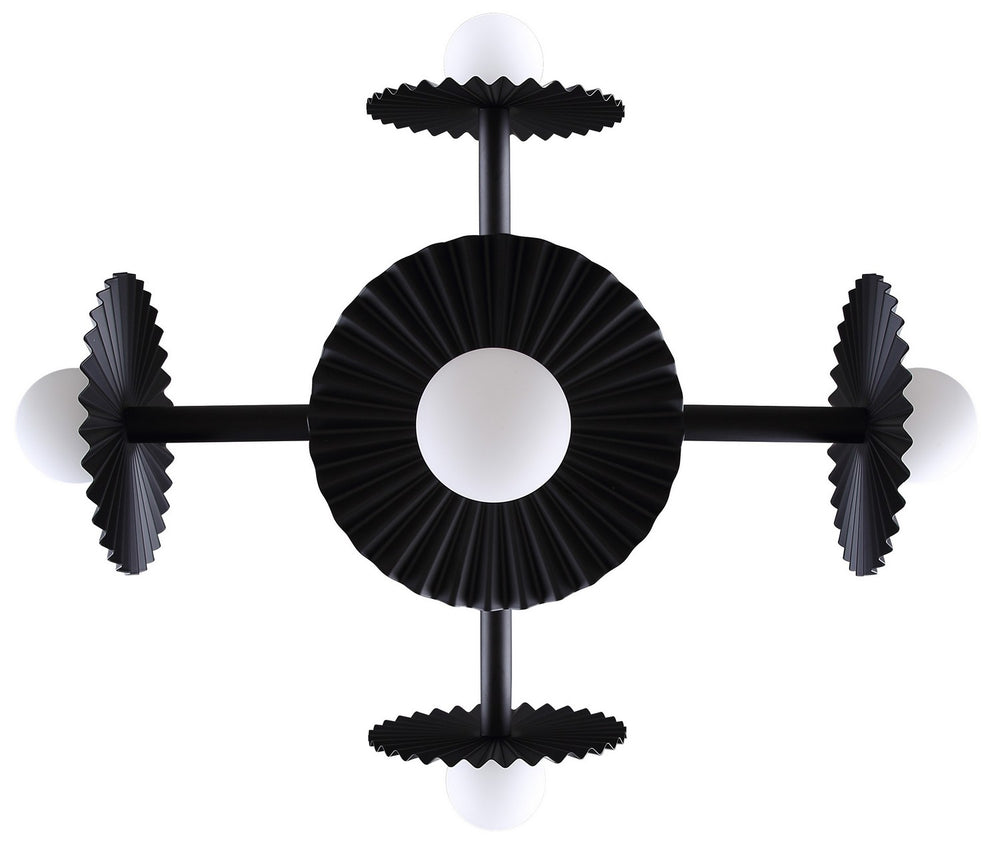 Canarm Canada - ICH1210A05BK9 - Five Light Chandelier - Payton - Matte Black