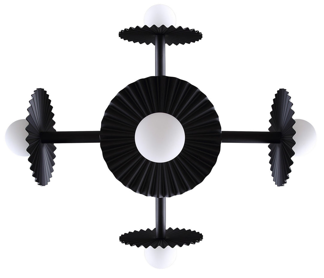 Canarm Canada - ICH1210A05BK9 - Five Light Chandelier - Payton - Matte Black