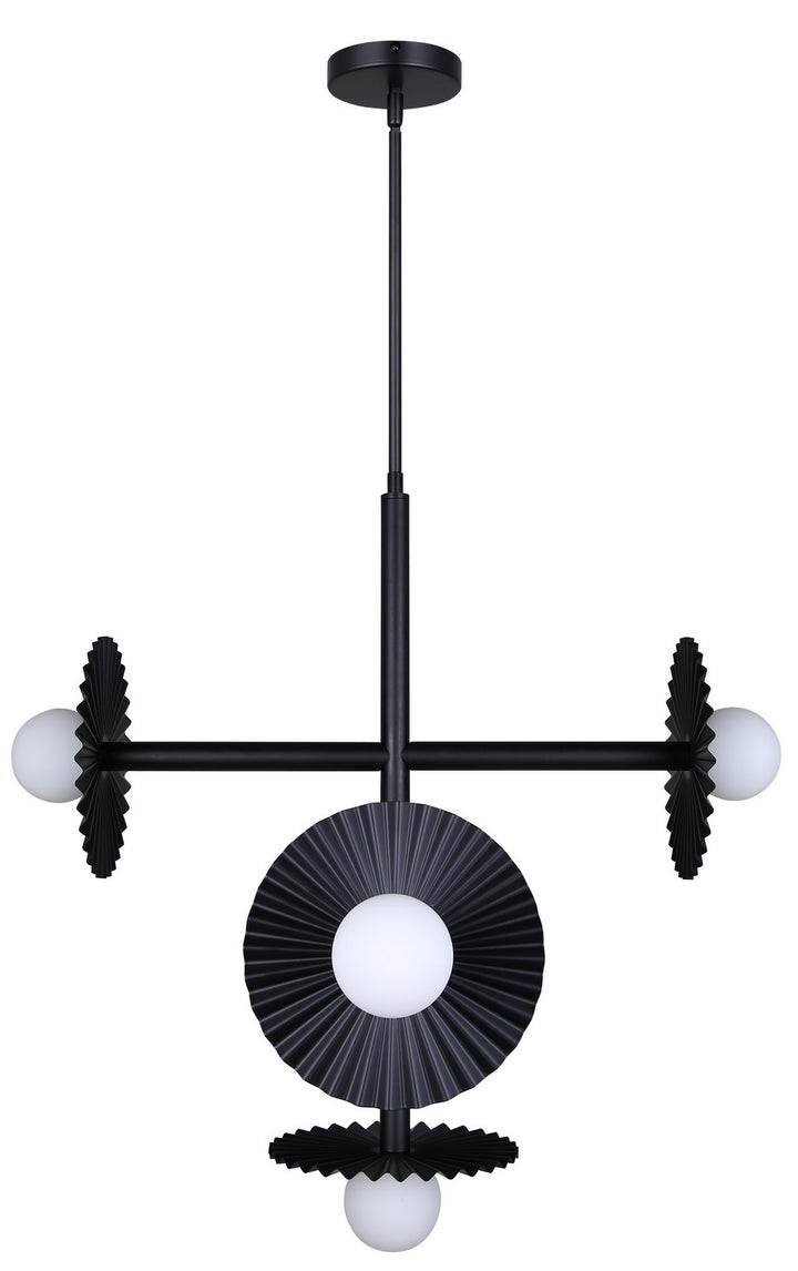 Canarm Canada - ICH1210A05BK9 - Five Light Chandelier - Payton - Matte Black