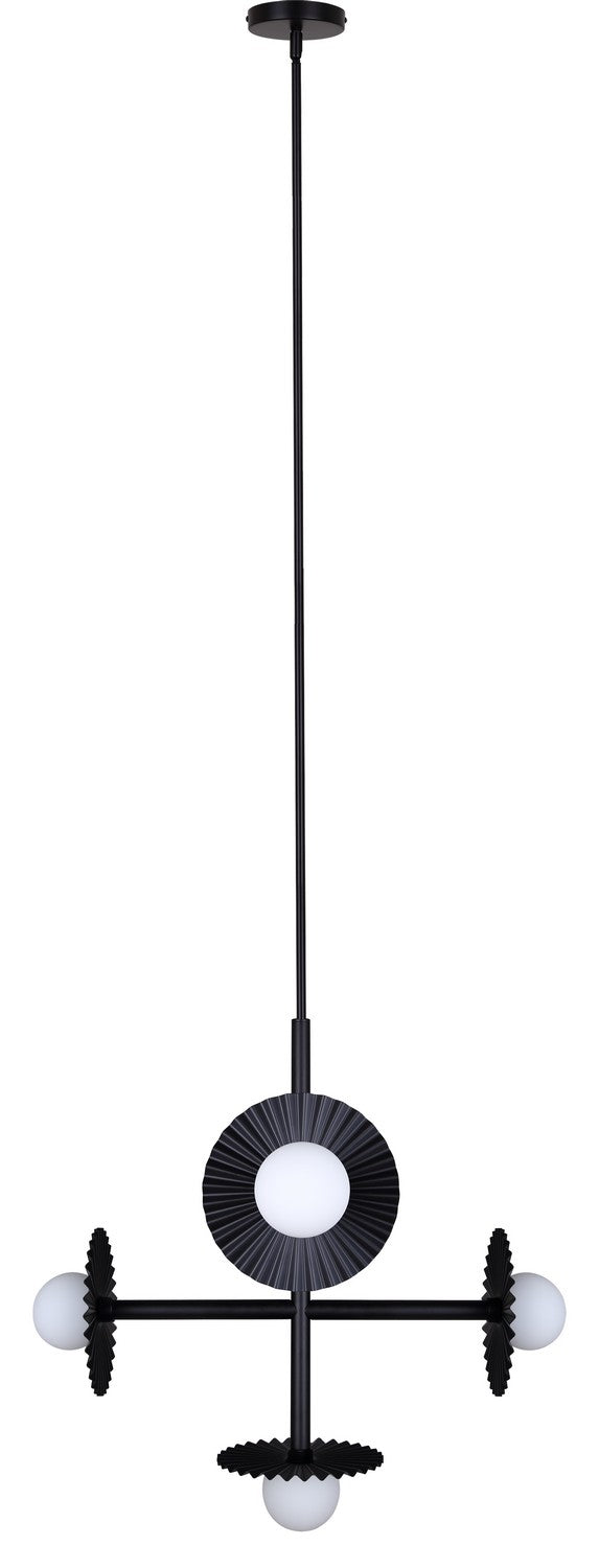 Canarm Canada - ICH1210A05BK9 - Five Light Chandelier - Payton - Matte Black