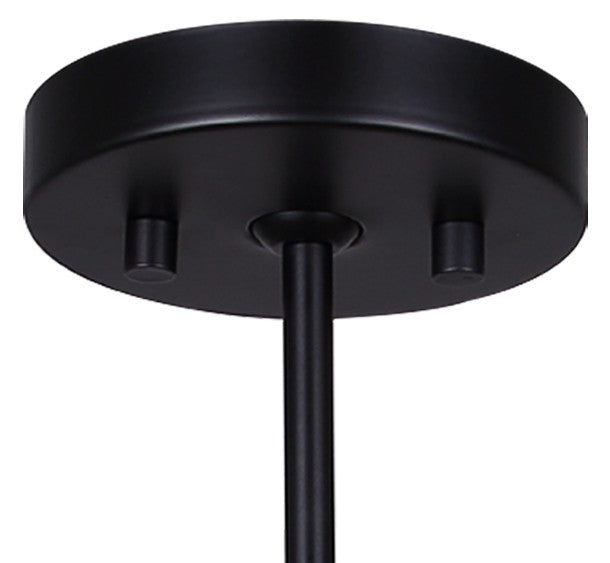 Canarm Canada - ICH1229A06BK - Six Light Chandelier - Mackenna - Matte Black
