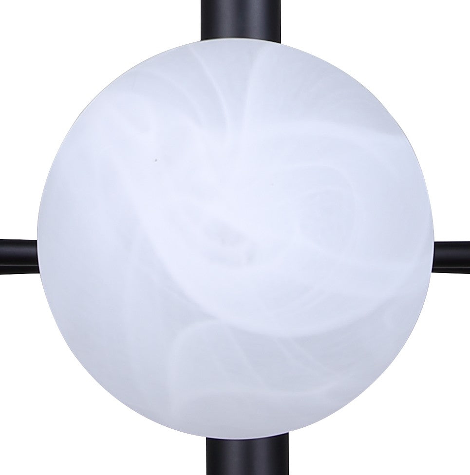 Canarm Canada - ICH1229A06BK - Six Light Chandelier - Mackenna - Matte Black