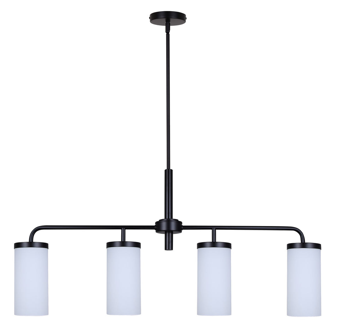 Canarm Canada - ICH2029B04BK - Four Light Chandelier - Malloy - Matte Black