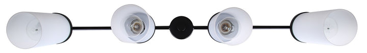 Canarm Canada - ICH2029B04BK - Four Light Chandelier - Malloy - Matte Black