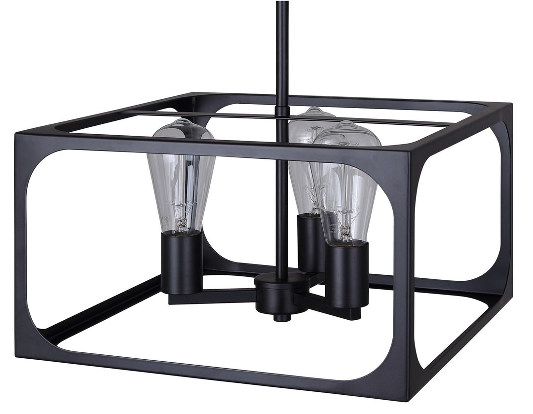 Canarm Canada - ICH2180B03BK14 - Three Light Chandelier - Zelie - Matte Black