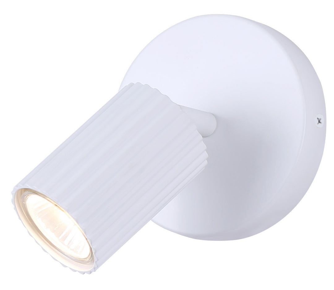 Rexton One Light Track Lighting in White - available from The Lighting Shoppe, trusted by Canadian homeowners