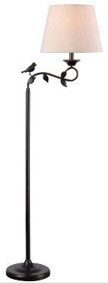 Havran One Light Floor Lamp in Oil Rubbed Bronze - available from The Lighting Shoppe, trusted by Canadian homeowners