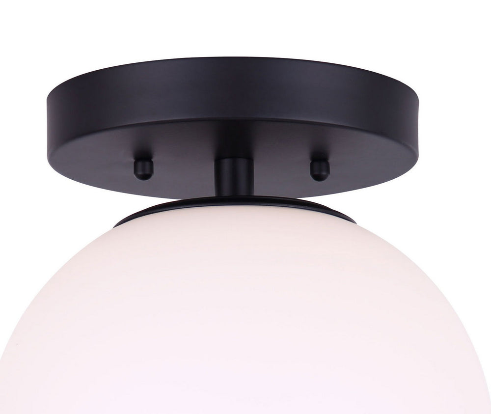 Canarm Canada - IFM1029A08BK-FO - One Light Flush Mount - Camilo - Black