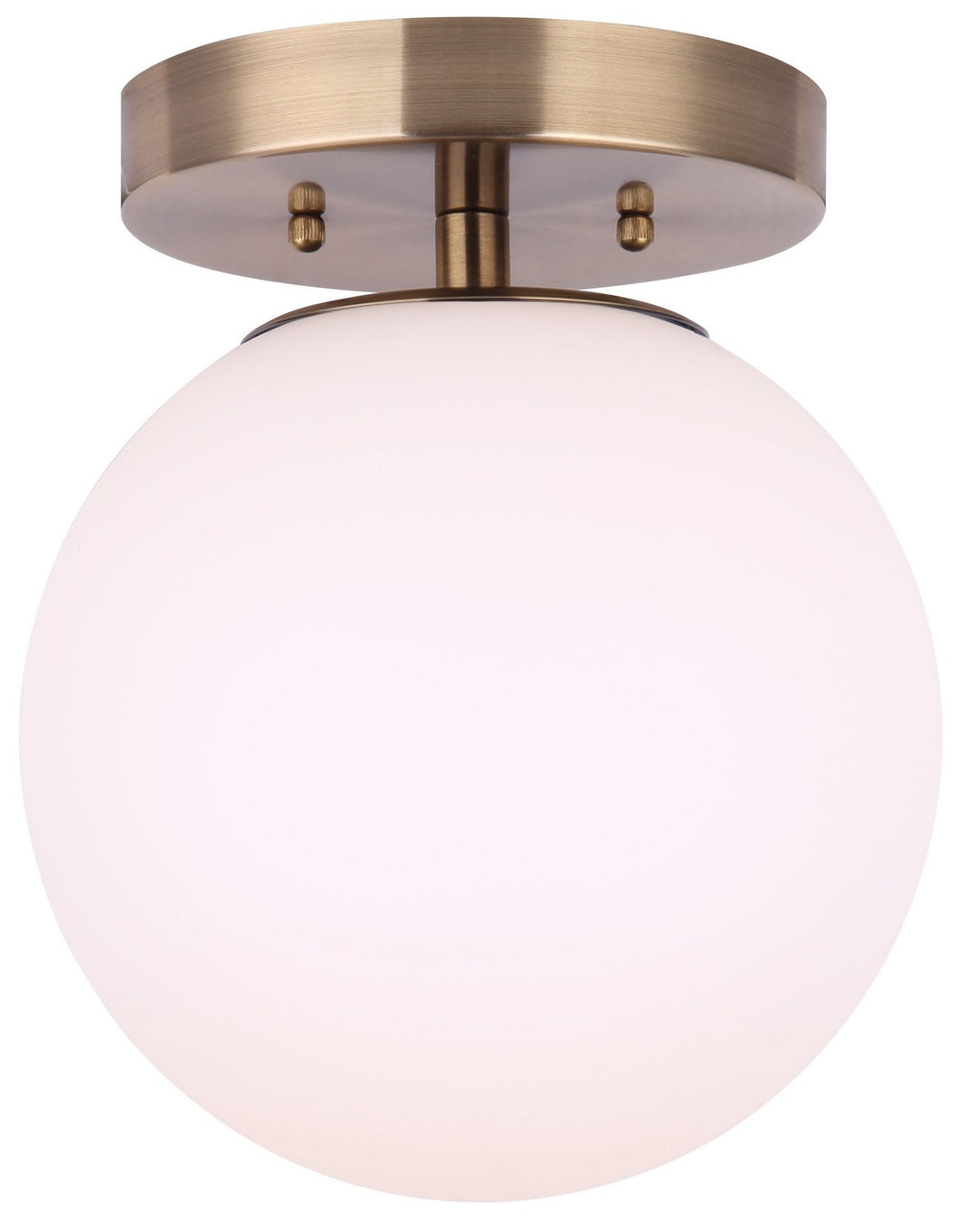 Camilo One Light Flush Mount in Gold - available from The Lighting Shoppe, trusted by Canadian homeowners