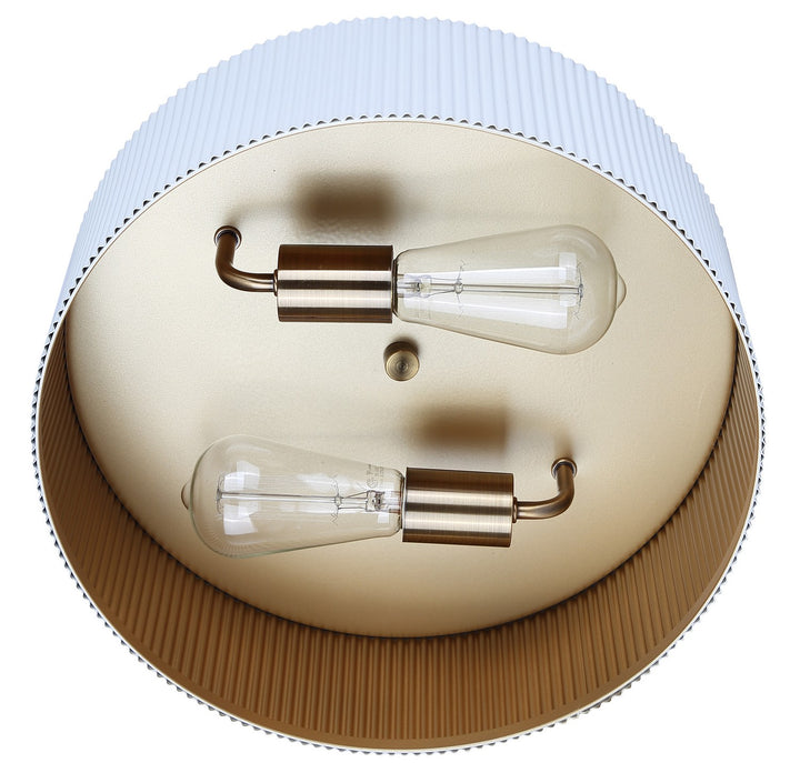 Canarm Canada - IFM1119A14WHG - Two Light Flush Mount - Rexton - Matte White
