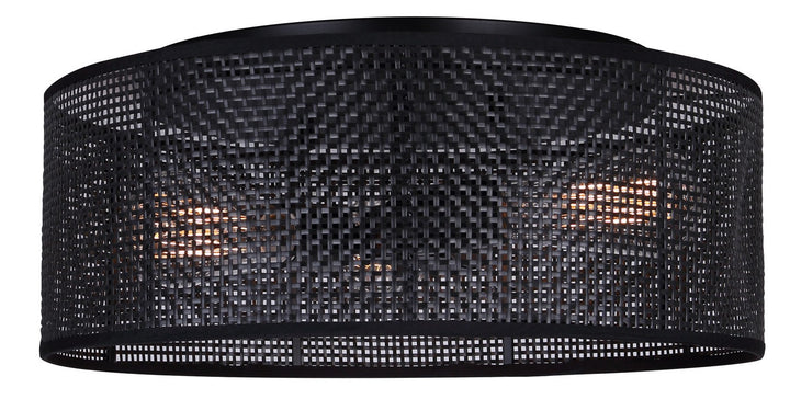 Canarm Canada - IFM1149A15BK - Three Light Flush Mount - Bellamy - Black