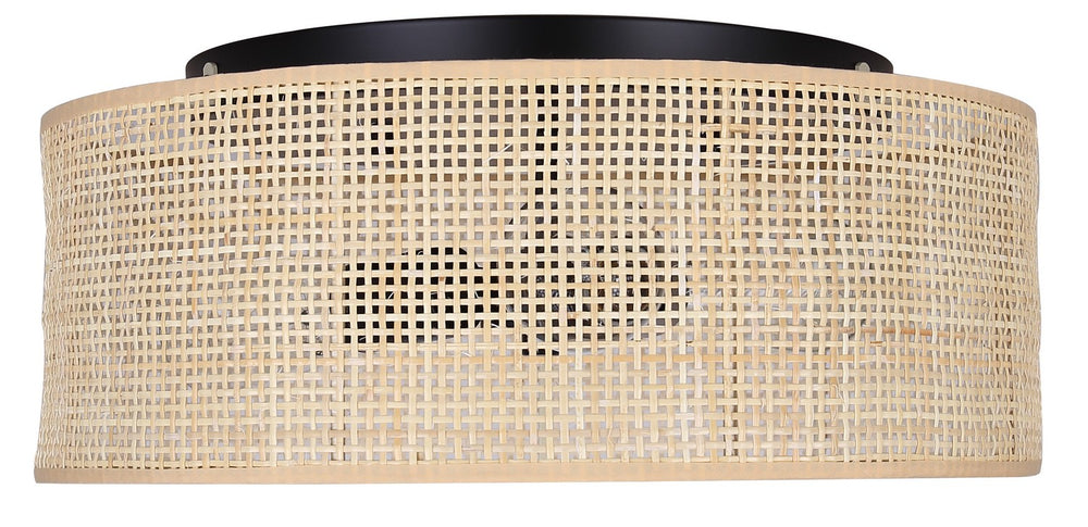 Canarm Canada - IFM1149A15NBK - Three Light Flush Mount - Bellamy - Black