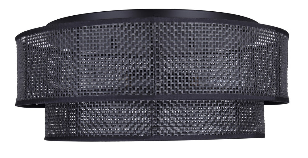 Canarm Canada - IFM1149A19BK - Three Light Flush Mount - Bellamy - Black