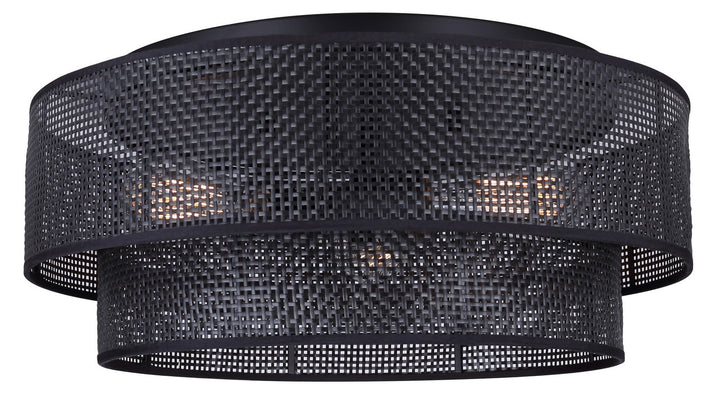 Canarm Canada - IFM1149A19BK - Three Light Flush Mount - Bellamy - Black