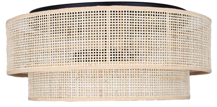Canarm Canada - IFM1149A19NBK - Three Light Flush Mount - Bellamy - Black