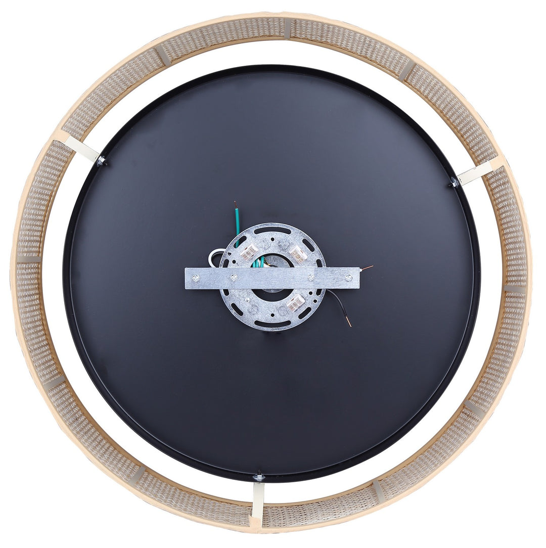 Canarm Canada - IFM1149A19NBK - Three Light Flush Mount - Bellamy - Black