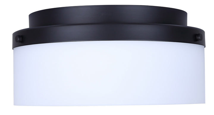 Canarm Canada - IFM2029B12BK - Two Light Flush Mount - Malloy - Black