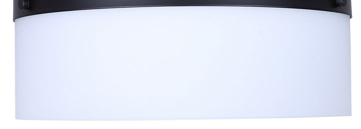 Canarm Canada - IFM2029B12BK - Two Light Flush Mount - Malloy - Black