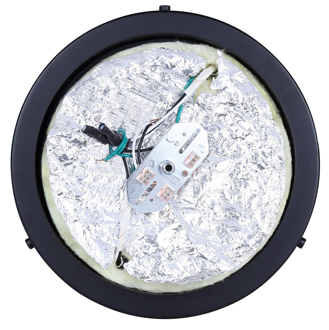 Canarm Canada - IFM2029B12BK - Two Light Flush Mount - Malloy - Black