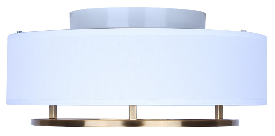 Canarm Canada - IFM2191B15GD - Two Light Flush Mount - Bonnie - Gold