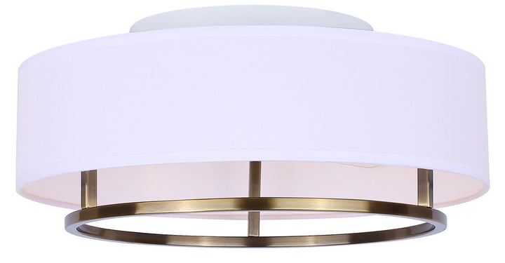 Canarm Canada - IFM2191B15GD - Two Light Flush Mount - Bonnie - Gold