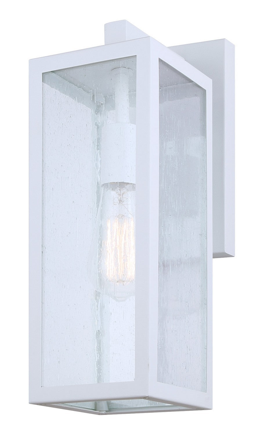 Newport One Light Outdoor Lantern in White - available from The Lighting Shoppe, trusted by Canadian homeowners