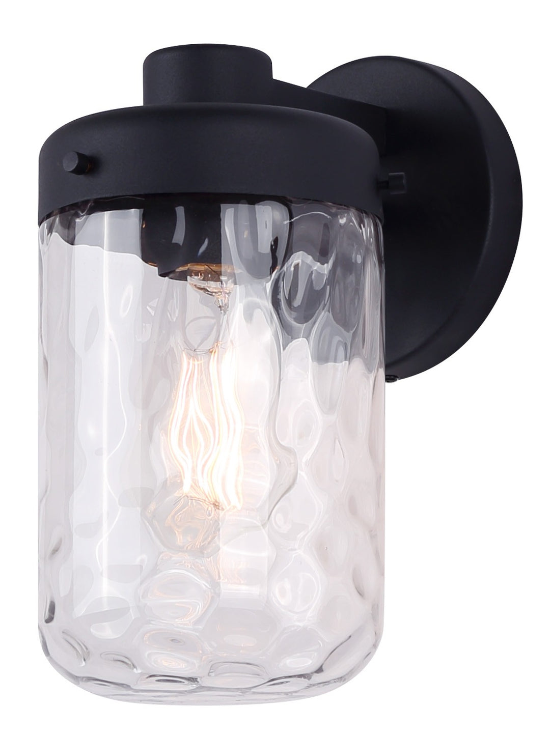 Juno One Light Outdoor Lantern in Black - available from The Lighting Shoppe, trusted by Canadian homeowners