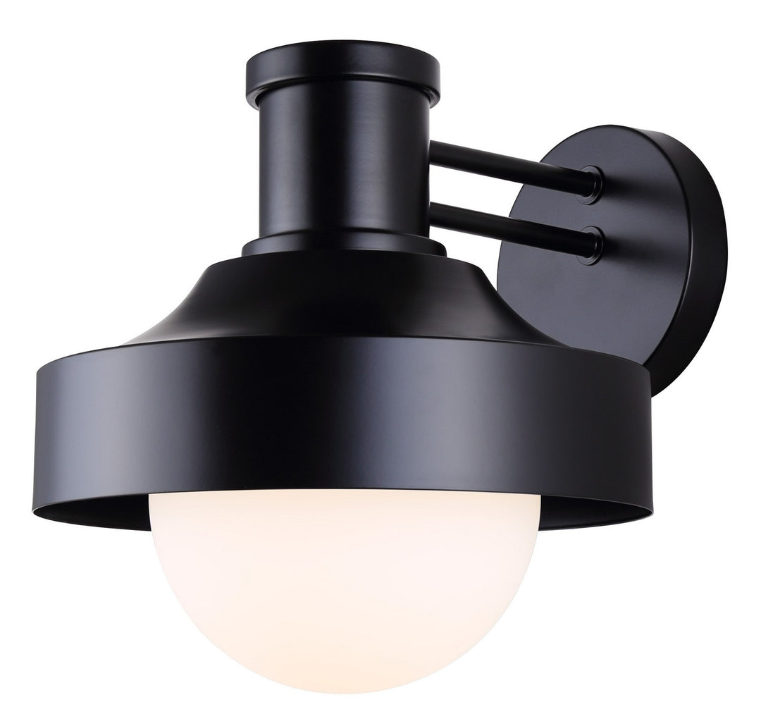 Baylor One Light Outdoor Lantern in Black - available from The Lighting Shoppe, trusted by Canadian homeowners