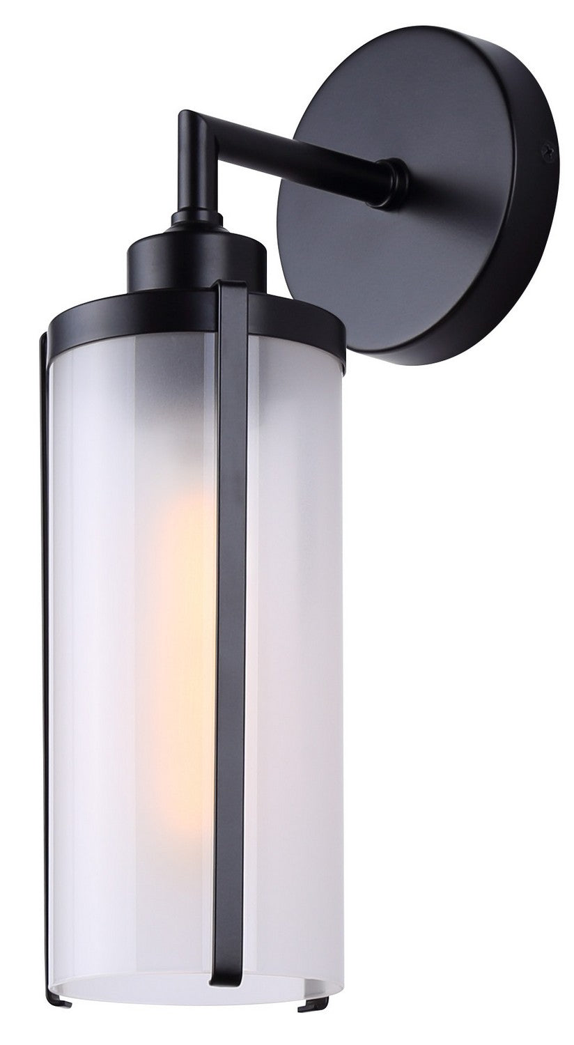 Beau One Light Outdoor Lantern in Black - available from The Lighting Shoppe, trusted by Canadian homeowners
