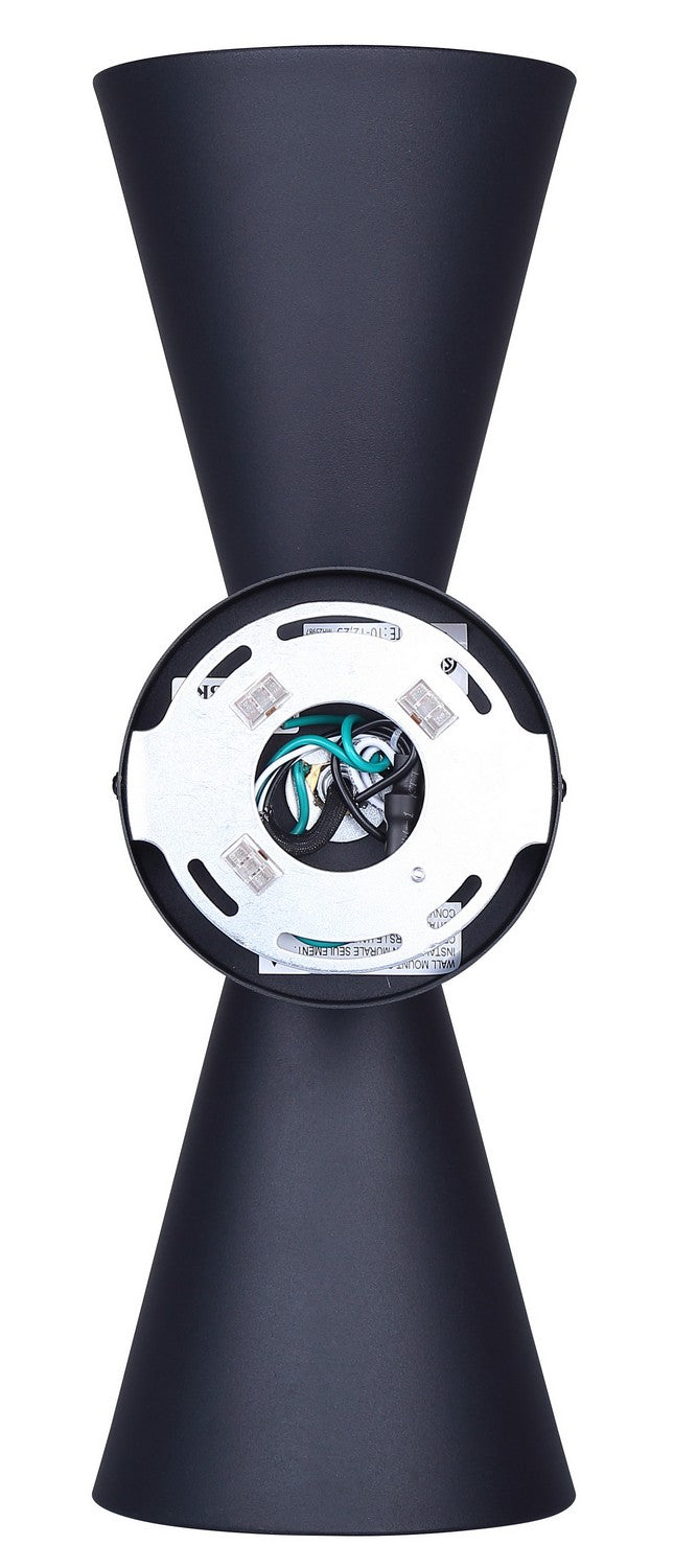 Canarm Canada - IOL658BK - Two Light Outdoor Lantern - Arona - Black