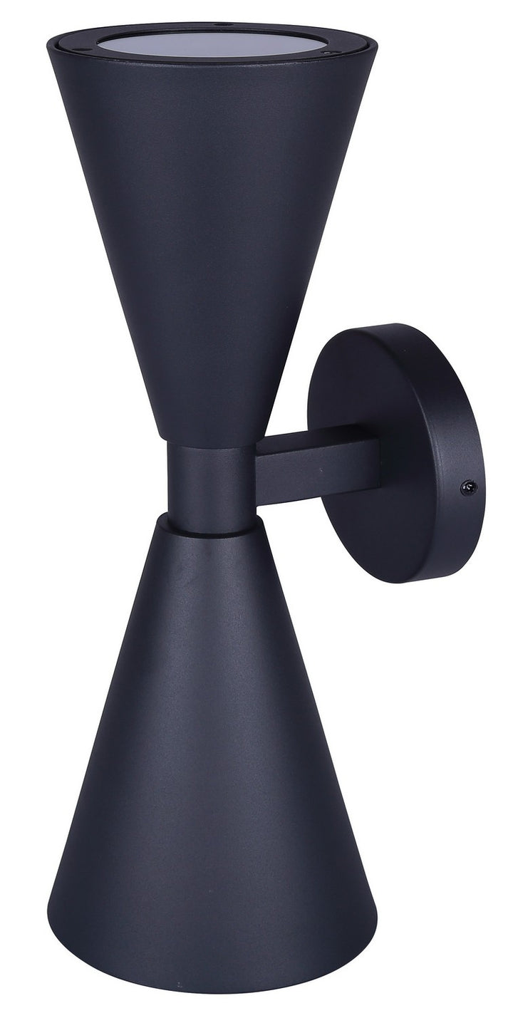 Canarm Canada - IOL658BK - Two Light Outdoor Lantern - Arona - Black