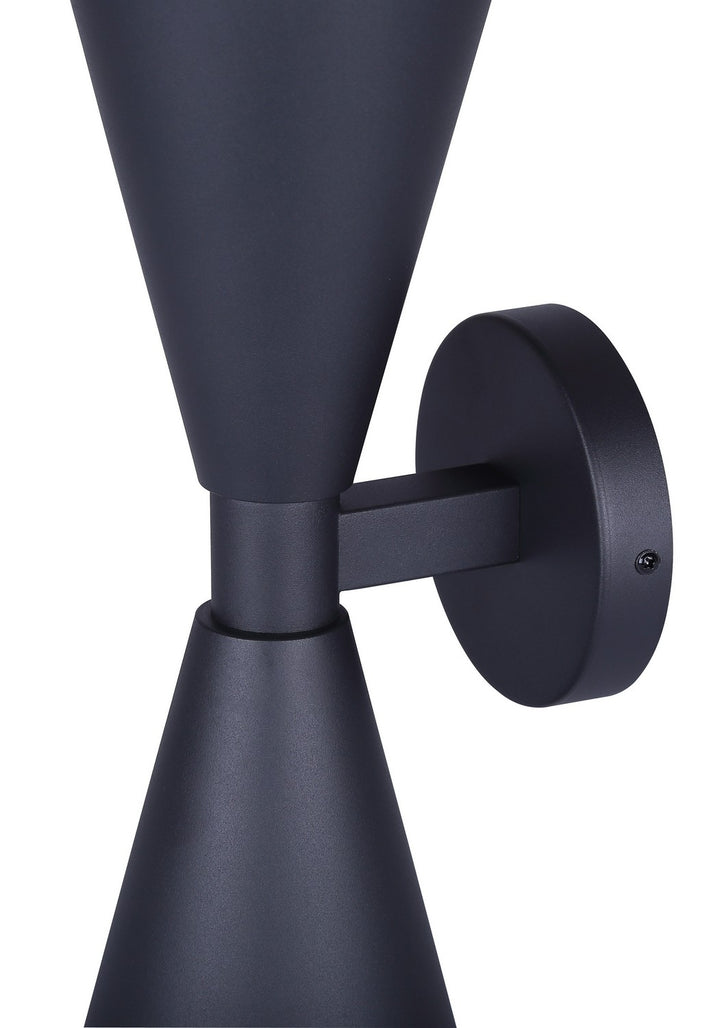 Canarm Canada - IOL658BK - Two Light Outdoor Lantern - Arona - Black