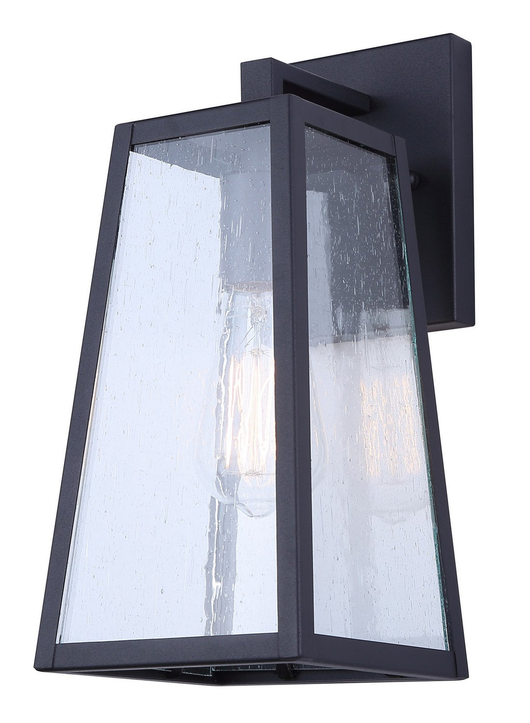 Coralea One Light Outdoor Wall Mount in Sand Black - available from The Lighting Shoppe, trusted by Canadian homeowners