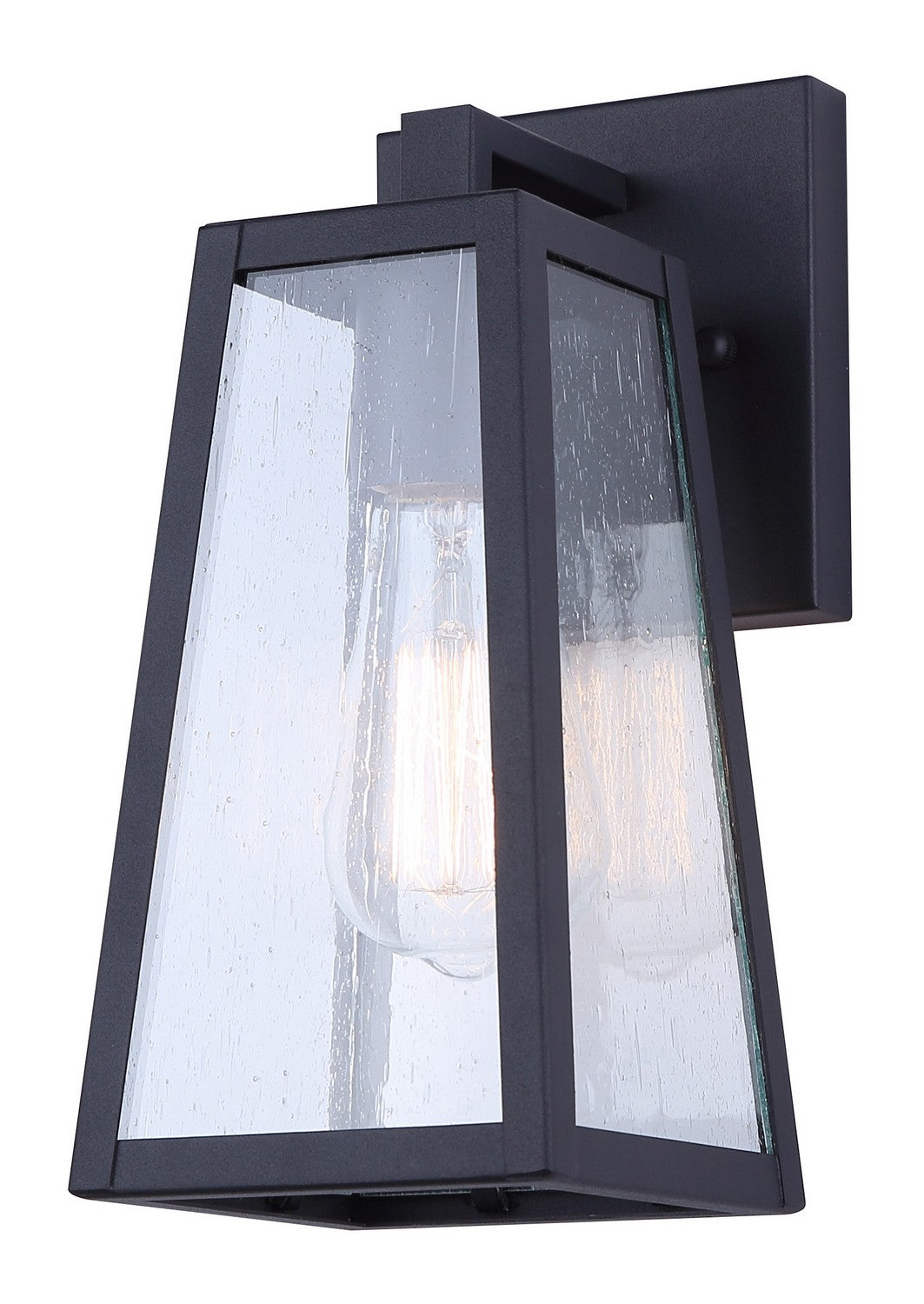 Coralea One Light Outdoor Wall Mount in Sand Black - available from The Lighting Shoppe, trusted by Canadian homeowners
